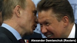 Владимир Путин и Алексей Миллер, архивное фото