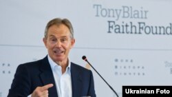 Колишній прем’єр-міністр Британії Тоні Блер у Києві, 6 червня 2011 року 