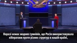 Вопрос о российских кибератаках в США во время теледебатов Трампа и Клинтон (видео) Вопрос о российских кибератаках в США во время теледебатов Трампа и Клинтон (видео)