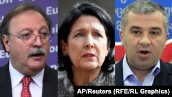 Ґріґол Вашадзе, Саломе Зурабішвілі, Давіт Бакрадзе