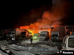 Наслідки удару російської армії по складу у Сумах, 6 березня 2025 року