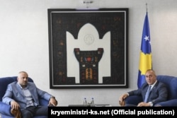 Bivši premijer Kosova Ramuš Haradinaj sa Radoičićem