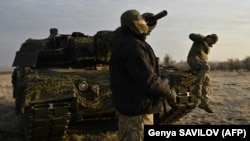 Танкісти 33-ї окремої механізованої бригади Сухопутних військ України беруть участь у польових навчаннях, жовтень 2024 року