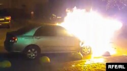 17 серпня у Броварах серед ночі зайняівся автомобіль