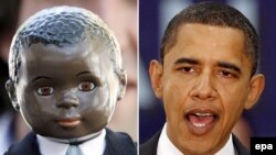 Сувенирами с изображением демократического кандидата и символикой его партии в США торгуют только мелкие лавочники и интернет-магазины