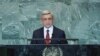 Sarkisian Blasts Azerbaijan, Turkey At UN