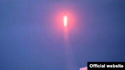 Запуск балістичної ракети «Синева» з акваторії Баренцевого моря, архівне фото, 2015 рік