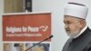 Bivši reisu-l-ulema Islamske zajednice u BiH Mustafa Cerić govori tokom konferencije "Religions for Peace", u Sarajevu, maj 2021. godina.
