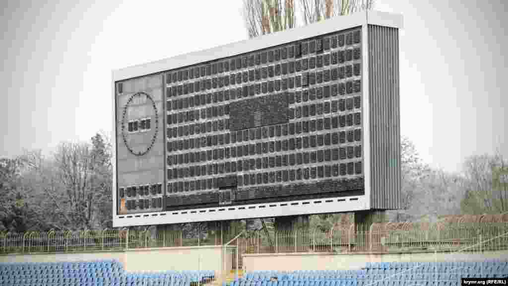 Некоторое время «новая команда» играла на этом стадионе в рамках Второй лиги российского чемпионата, а затем – чемпионата Крыма