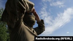 Аеророзвідник під час роботи у районі Світлодарської дуги