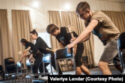 На репетиції опери «Ґаз»