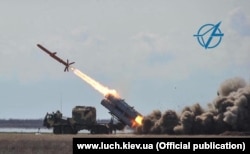 Український береговий ракетний комплекс РК-360МЦ «Нептун». Фото КБ «Луч»