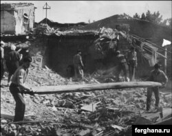 Последствия землетрясения в Ташкенте 1966 года