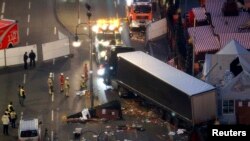 Місце нападу у Берліні, 19 грудня 2016 року