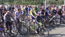 «Наша безпека – в наших руках» – велопробіг за розвиток велоінфраструктури у Сумах (відео)