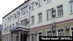 Бинои Вазорати меҳнат, муҳоҷират ва шуғли аҳолии Тоҷикистон.