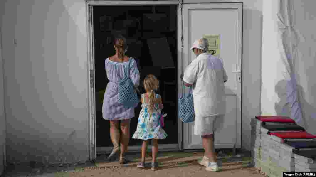 Вход под купол «Креативной мастерской»