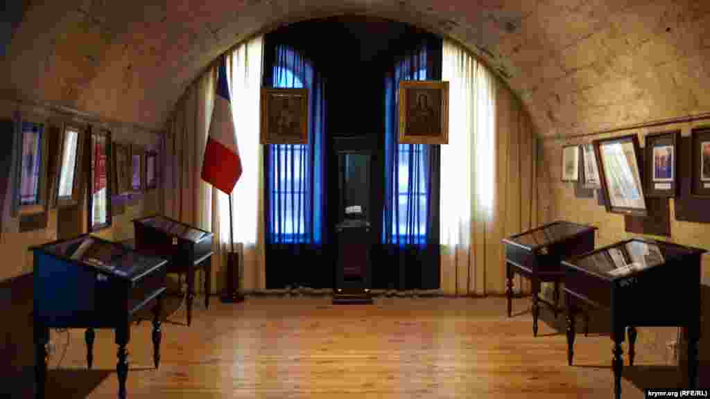 Экспозиция о французских военных частях, принимавших участие в Крымской войне и осаде Севастополя