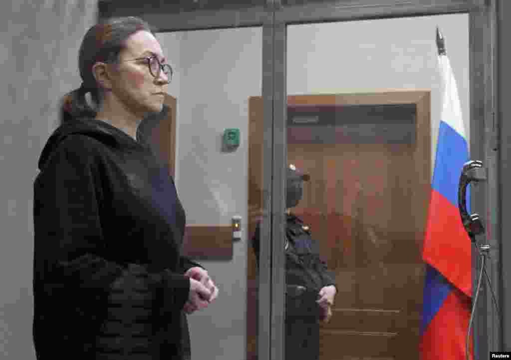 Алсу в суде в Казани, 1 февраля 2024 года 