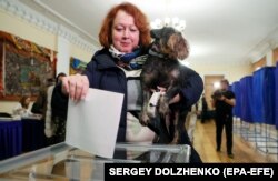 Учасниця виборів президента України, 31 березня, Київ