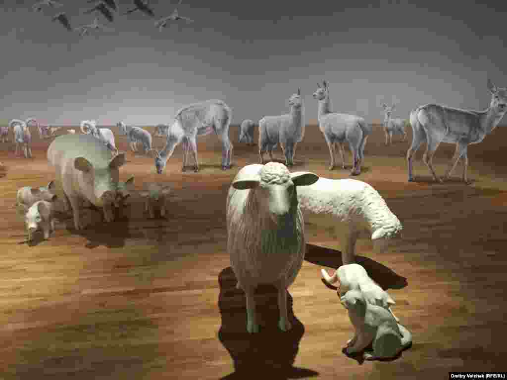 В главном “нулевом” павильоне рассказывают историю животноводства