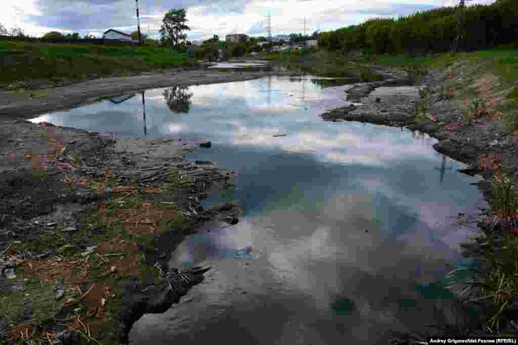 А это — само старое русло Казанки. 