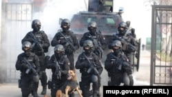 Specijalne antiterorističke jedinice Srbije na vežbi 2015. godine