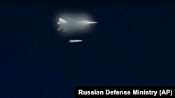 Випробування ракети «Кинджал» («Кинжал»), архівне фото, 2018 рік