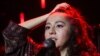 Tadžikistanska pevačica Manizha na koncertu u Crocus City Hall u Krasnogorsk, 9. mart 2021.