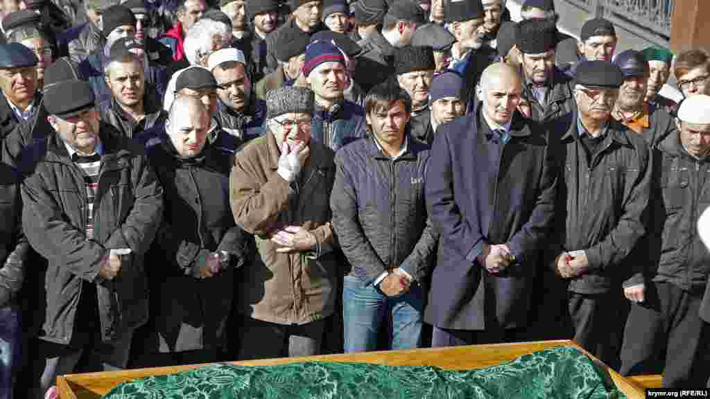 Решат Аметов был похоронен в Симферополе на кладбище «Абдал»