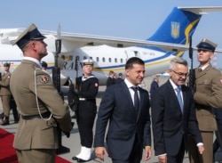 Зеленський прибув у Польщу в 2019 році