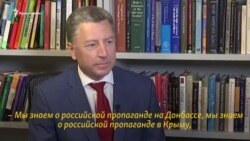 Курт Волкер о российской пропаганде на Донбассе и в Крыму (видео) Курт Волкер о российской пропаганде на Донбассе и в Крыму (видео)