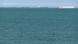 Скупчення кораблів у Керченській протоці (відео) Скупчення кораблів у Керченській протоці (відео)