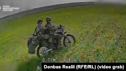 Штурмовики армії РФ на мотоциклах