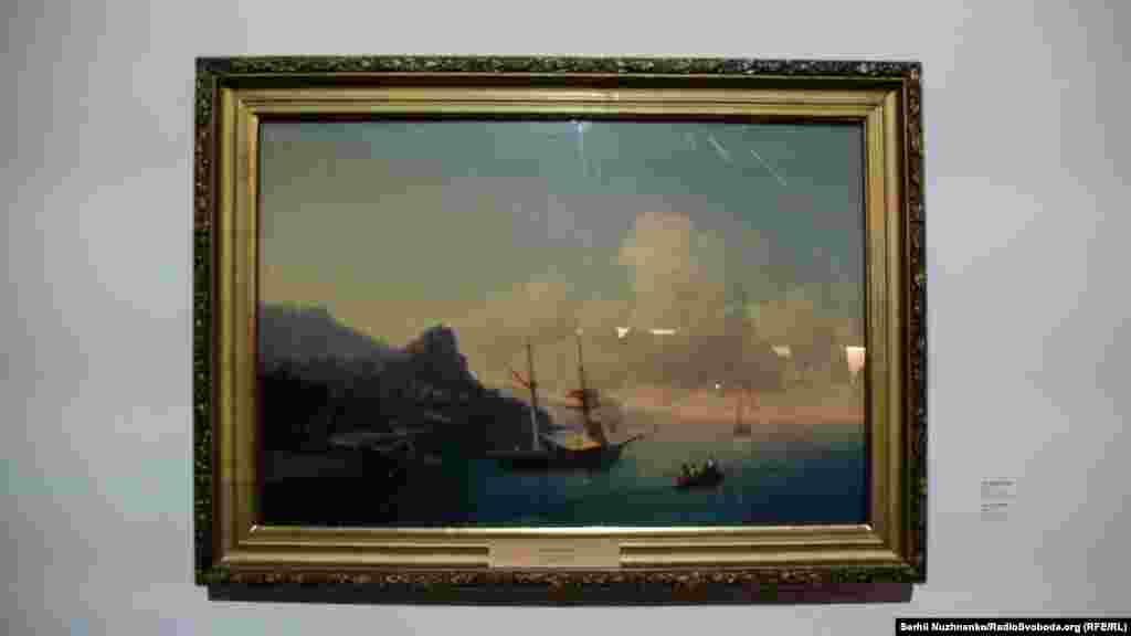 Полотно Ивана Айвазовского «Гурзуф», 1859 год