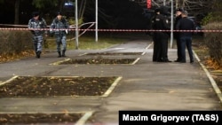 На месте убийства Ибрагима Эльджаркиева