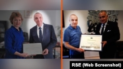 Rodić kada je izabran za počasnog konzula Ugande tokom 2024. godine i tokom 2019. kada mu je Udruženja neurohirurga Srbije uručio zahvalnicu