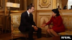 ემანუელ მაკრონი სალომე ზურაბიშვილს წერილს უგზავნის