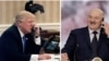 Звонок Дональда Трампа Александру Лукашенко (коллаж)