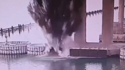 СБУ: Україна втретє вразила Керченський міст – цього разу під водою (відео) СБУ: Україна втретє вразила Керченський міст – цього разу під водою (відео)