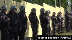 Росгвардия в российском Екатеринбурге