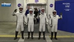 Компанія SpaceX Ілона Маска і NASA запустили до МКС корабель з чотирма астронавтами на борту (відео) Компанія SpaceX Ілона Маска і NASA запустили до МКС корабель з чотирма астронавтами на борту (відео)
