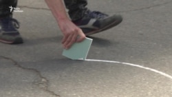 Учасники акції під представництвом ЄС в Києві зобразили Росію як велику «зону» – відео Учасники акції під представництвом ЄС в Києві зобразили Росію як велику «зону» – відео