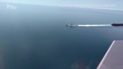 Відео, де Росія демонструє, що, на її думку, британський есмінець був «вигнаний» з акваторії Криму (відео) Відео, де Росія демонструє, що, на її думку, британський есмінець був «вигнаний» з акваторії Криму (відео)