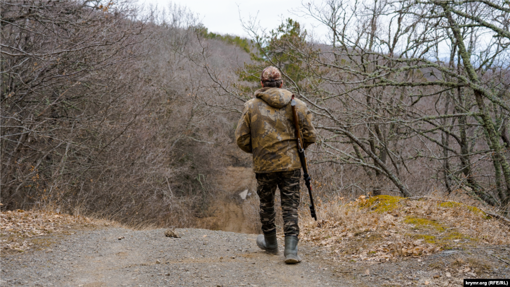 У местного охотника с оптическим прицелом и фонариком на ружье цель одна – одичавшая кавказская овчарка. По словам мужчины, «кавказец» со сворой таких же бродячих собратьев представляет реальную опасность не только для здешних диких обитателей леса, но и одиноких путников-туристов