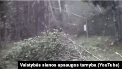 Кадар зь відэа літоўскіх памежнікаў