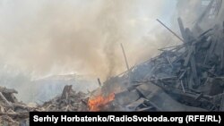 Наслідки одного з попередніх ударів по Краматорську, архівне фото