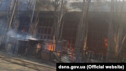 Пожежа сталася на вулиці Бориспільській, 9