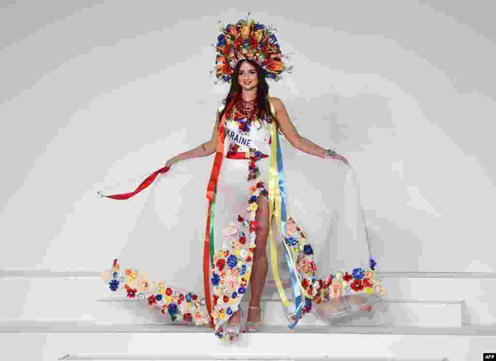 Володарка титулу Miss International Ukraine 2015, львів’янка Ніна Горинюк під час міжнародного конкурсу Miss International-2015 у Токіо, 5 листопада 2015 року