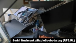 Пошкодження в офісі Радіо Свобода в Києві, 28 серпня 2025 року